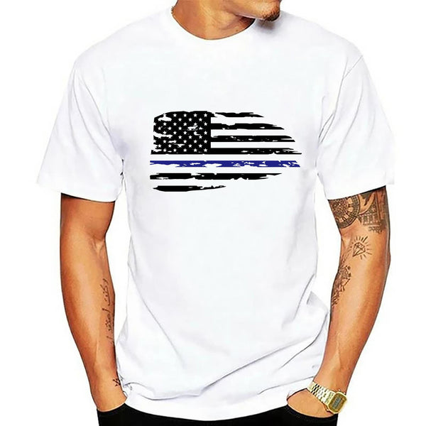 Men's Short Sleeve T-Shirt - Patriotic Pride 9 USA Flag Options