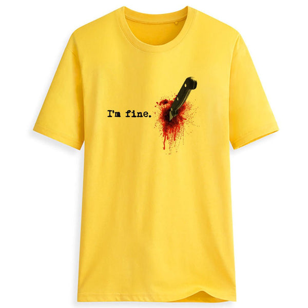 I'm Fine - Men's 3D Print T-Shirt