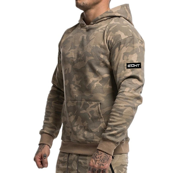 Men's Pullover Hoodie 2-Piece Tracksuit Set