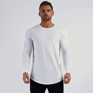 Muscle Cotton Tights Sports T-shirt