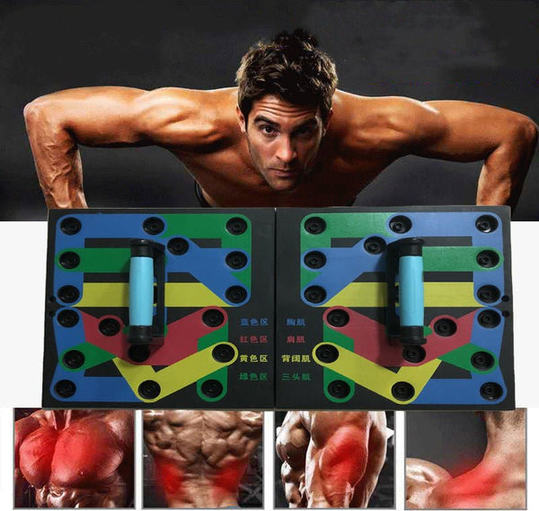 Push-up Board - Multi-Function - Chest, Shoulder, Tricep and Back
