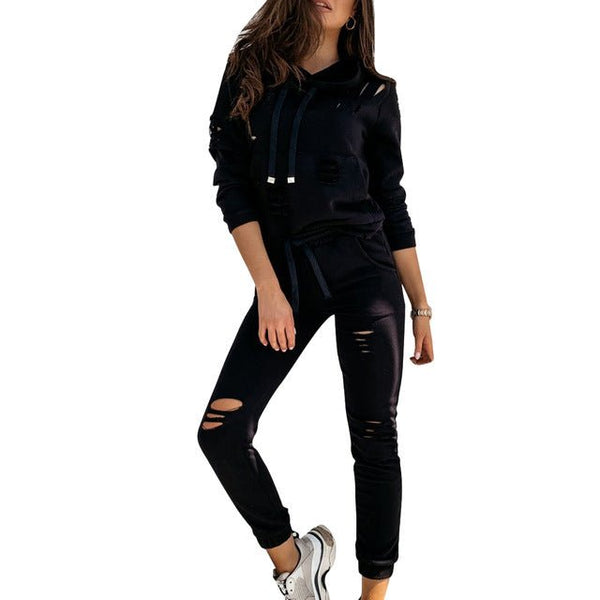 Women's Hoodie 2-Piece Tracksuit